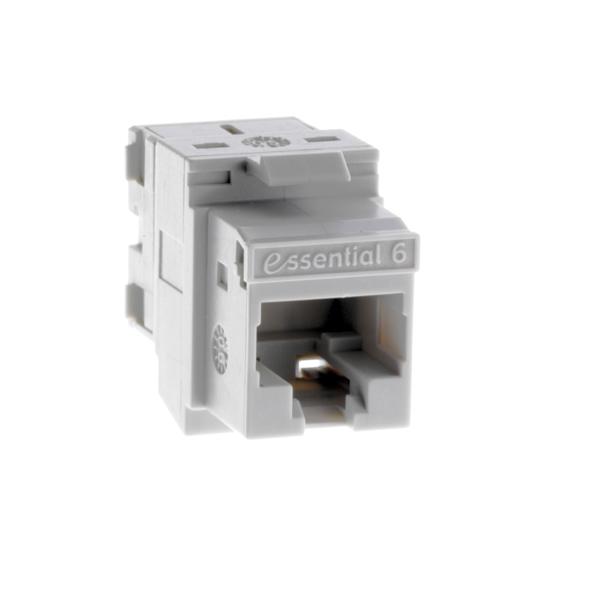 Essential-6 Keystone Connector Complies to the latest Category 6 standards Easy termination without punchdown tool Keystone format.