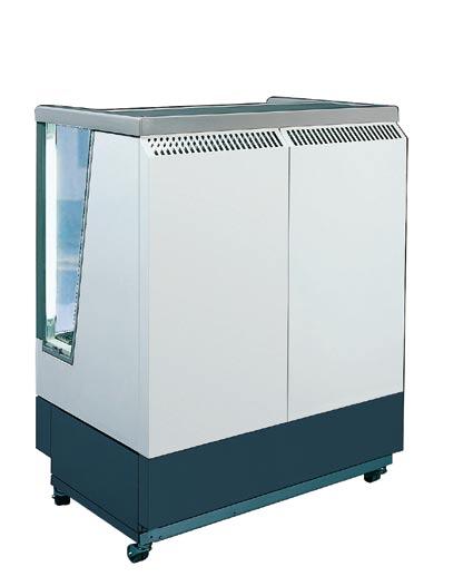 Technical data Model Length including side panels Display shelf area Temperature range Ambient conditions Presenter