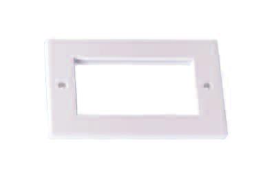 shutter) Unshuttered module suitable for AMP-TWIST 7 AS Dimensions module: 25 x 39 mm Color: signal white