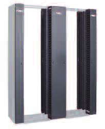AMP Hi-D System AMP Hi-D 19 2 and 4 Post Racks 45 U on 2200 mm height High strength aluminum construction Universal 19 EIA hole pattern including unit identification Color: black (RAL 9005) Thread