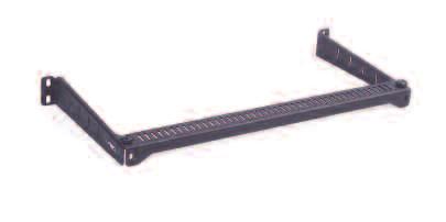 Cable Management Bars MPO Back Cable Manager 19, 1 U rear cable management bar Used for MPO front panels 3 depths available Applications include new installation and retrofit Rear or front of rack or