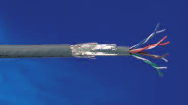 0-0219484-2 Qualified against IEC 61156-5 Cat. 5E and EN 50288-2-1 Overall foil shield with drain wire Very low delay skew, suitable for 1000Base-T AWG 24 solid conductor Color: white Cat.