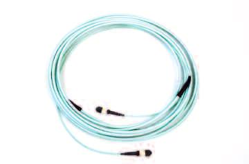 MPO Connector System Pre-terminated MPO Trunk Cable, 12 Fiber (Midi Fanout) Factory pre-terminated assemblies Cables terminated with high density MPO connectors All cords with protocol, for constant