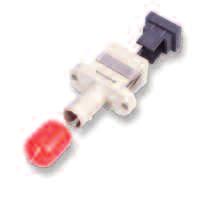 0-5503137-5 Adaptors SC Simplex/ST-Style Suitable for any SC and ST-style simplex connector Available in singlemode and multimode versions Housing Sleeve Color Mounting