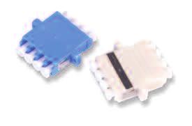 Connectivity Adaptors LC Duplex/LC Duplex Fiber Optic Cabling Suitable for any LC duplex connector Fits in any SC-Simplex cut-out Available for singlemode and multimode Housing Sleeve Color Mounting