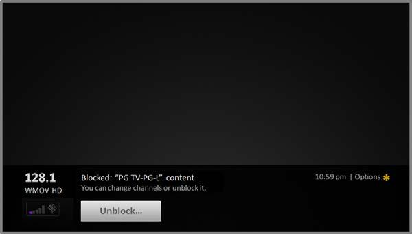 To block all unrated broadcasts: 1. From the Home screen menu, navigate to Settings > Parental controls, and then enter your parental control PIN. 2.