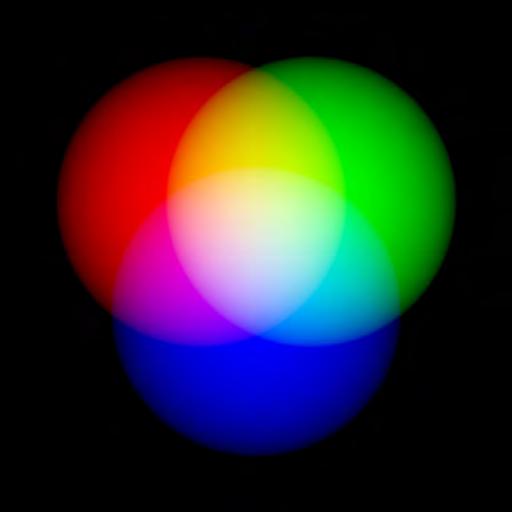 Multiple Color White LEDs RGB (RED, GREEN, BLUE) COLOR MIXING: LEDS DIMMED TO DIFFERENT LEVELS TO CREATE PARTICULAR COLOR USE WHERE COLORED LIGHT IS