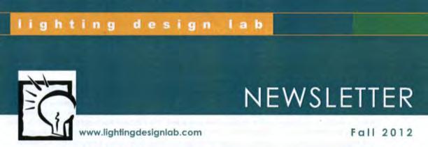 Resources Laboratories: Lighting Design Lab, Seattle www.lightingdesignlab.