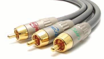 Component Video (Y/Pr/Pb) Cables ANALOG VIDEO Platinum MkII High Definition Component Video (Y/Pr/Pb) Cable COMPONENT VIDEO (Y/Pr/Pb) CABLES The highest resolution of all analog video connections
