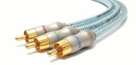Ultralink optimizes our state-of-the-art component video cables with top quality engineering, construction and materials like exclusive RCA connectors, high-purity, Lab-grade copper conductors,