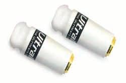 Set of 2 ULTIMA Audio RCA Connectors Vacuum Spring-Lock dielectric Fits cables up to 9.0mm O.D.
