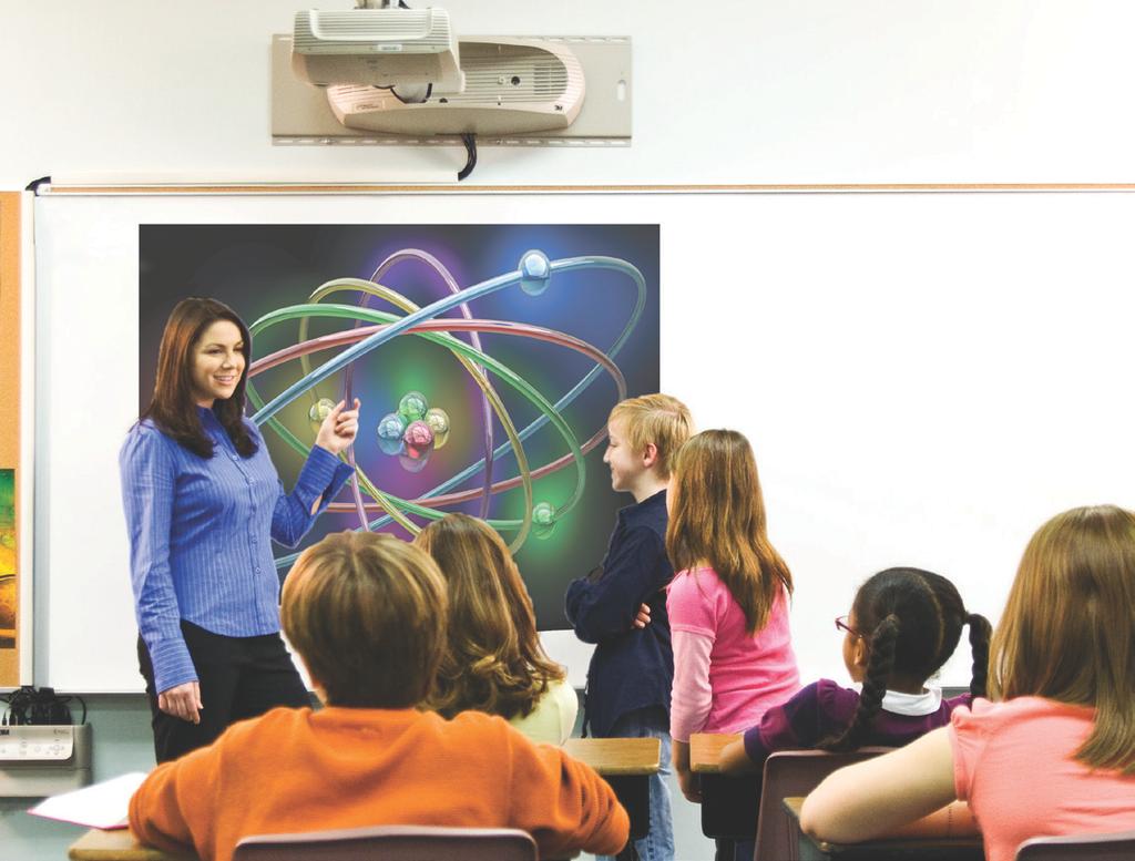 Fifty Years in the Classroom hasn t Changed the Experience: Turn off the glare Ten feet. That s what today s digital projector manufacturers say they need to create a decent image.