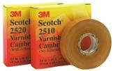 Splicing and Insulating Tapes Scotch Varnished Cambric Tape 2510 Scotch Varnished Cambric Tape 2510 is made from straight-cut woven cotton cambric fabric.