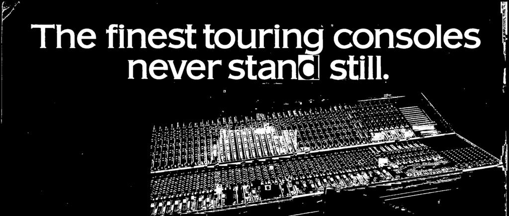 exceptional new touring console - the Series 8000.