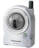 power supply 112902 BB-HCM331 Panasonic network camera for indoor and outdoor usage, color/ B/W, 1/4 CCD chip, picture format JPEG or MJPEG, Pan/Tilt area +- 60 /+20 /-45, 20 presets, 10/100 BaseT,