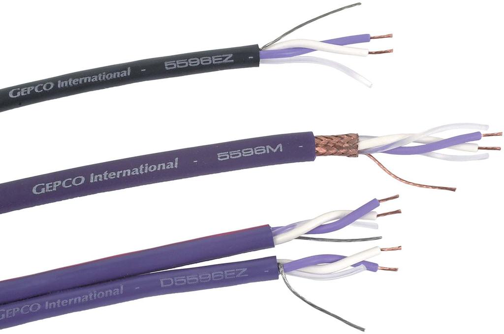 26 Digital Audio Cables Wide Bandwidth/Extended Distance Single & Dual-pair Extra-low Attenuation Precision 110S Impedance 25 Bandwidth for 192kHz Sampling Rates Oxygen-free Copper Conductors