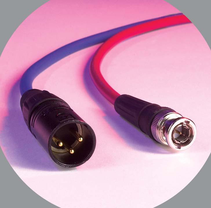 In addition to manufacturing bulk cable, Gepco also factory terminates cables with connectors in a variety of standard or custom configurations.
