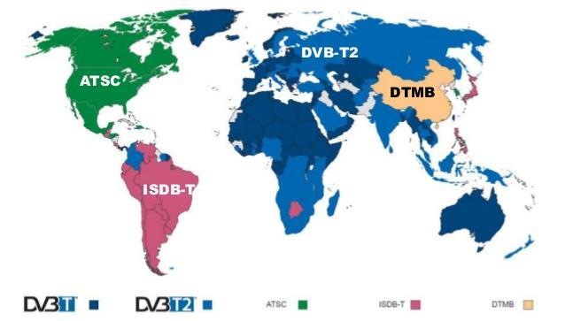 World Distribution DVB-T