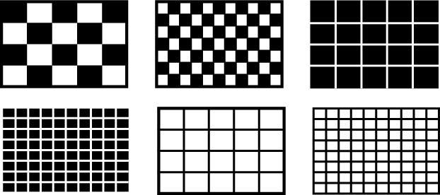 Grid This pattern is mainly used for checking and aligning dynamic and corner