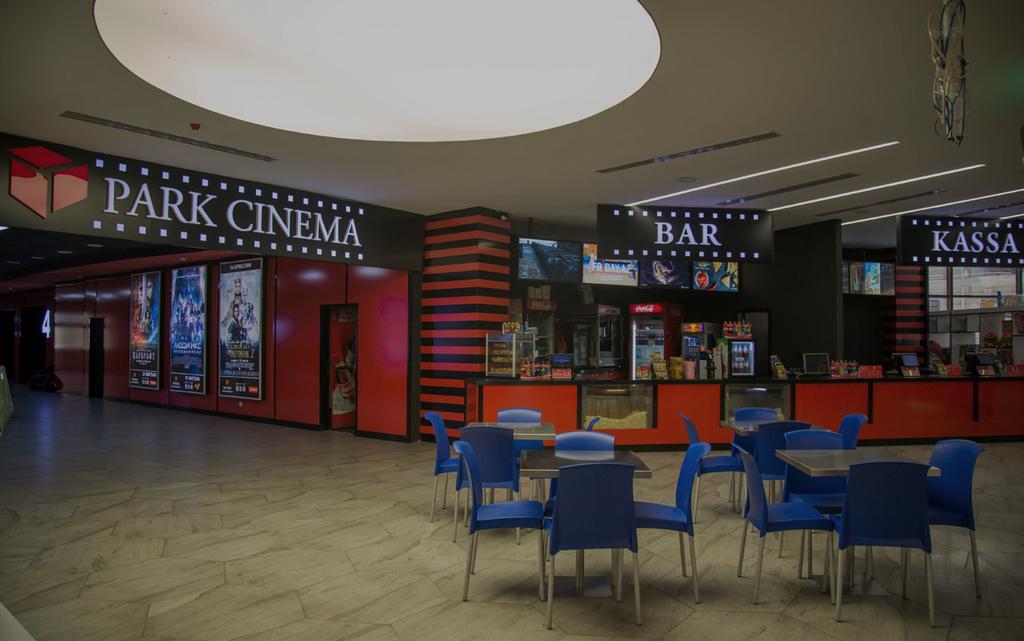 6 PARK CINEMA MASALLI The first regional cinema of Park Cinema network was founded in autumn in 2016 within the