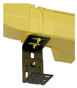 Rack Bracket Mounts to most styles of cable rack and