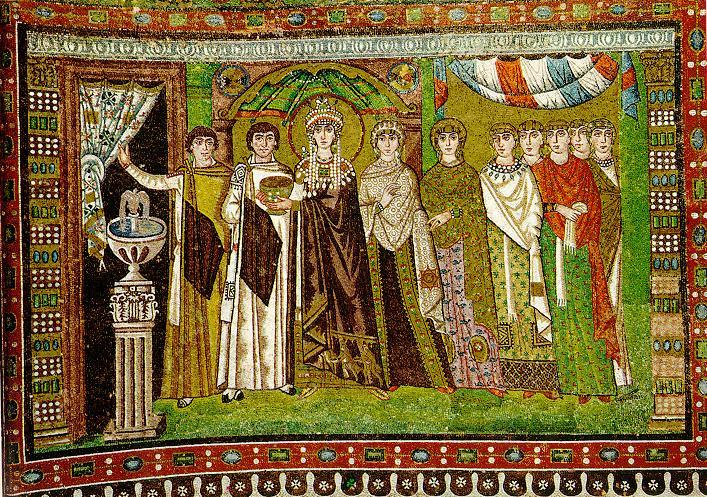 the central role of images in the devotional practices of the Byzantine world and explore the reasons for an impact of the brief interlude of iconoclasm. Empress Theodora http://en.wikipedia.