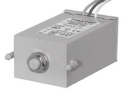 Pulse ignitors HS HI ZRM 2300 and ZRM 4000 Standard with timer Product description Snap-in lugs of protection IP20 Connection via flexible wires 3 x 0.