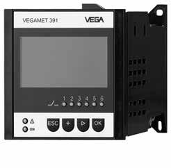 VEGAMET 39 Signal conditioning and display instrument for level sensors The VEGAMET 39 signal conditioning instrument powers any 4 20 ma/hart sensor, processes and displays the measured values.