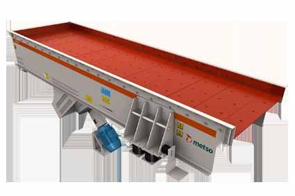 PAN FEEDERS PF pan feeders The Metso PF Primary pan feeders have been designed for toughest applications, high capacity and able to process abrasive material, either in stationary or mobile plants.