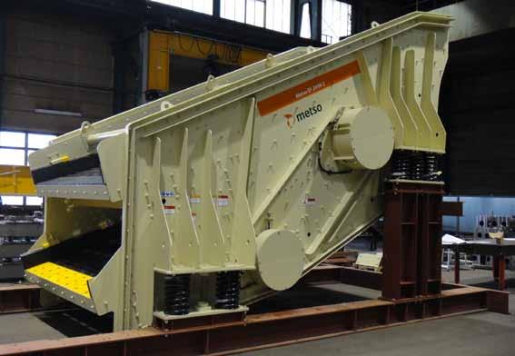 curved deck screens Banana EF screens The Metso EF series screens are high performance banana screens utilizing an elliptical motion vibration and high G acceleration, which contributes to