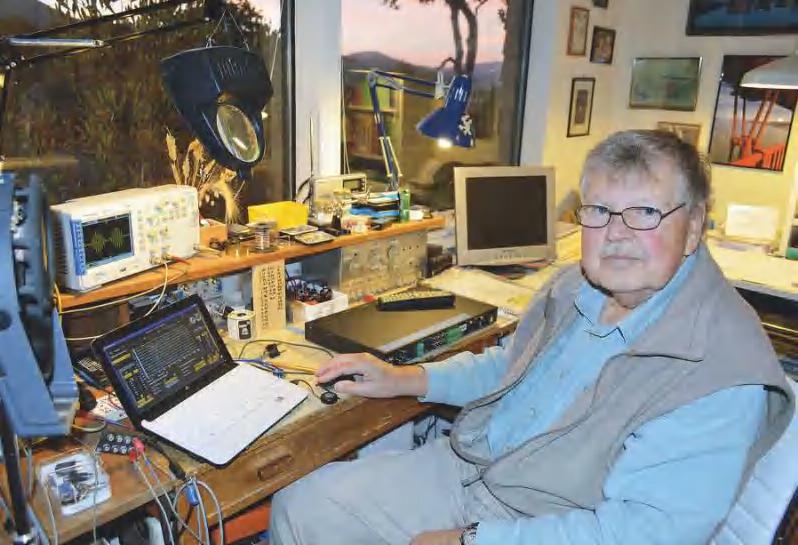 INVESTIGATION Siegfried Linkwitz Barry Willis meets the legendary speaker designer in his California home RIGHT: Siegfried Linkwitz pictured in his office, north of San Francisco.