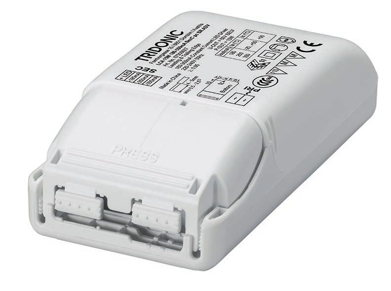 Driver CA 15W 180-350mA flexc PH-C SR ADV ADVACED series Product description Dimmable constant current ED Driver (SEV) Independent ED Driver with cable clamps Selectable output current between 180,