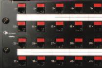 Standard Fit Panels can be mounted directly on standard 9 inch rack or cabinet Aesthetics Black anodised finish and rolled edges provide a pleasing appearance Optimised for 0Gb/s Port spacing