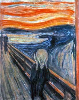 EXPRESSIONISM Edward Munch The Scream Early 19 th century movement based on the belief that inner reality, or a person s thoughts and feelings, are more important than the