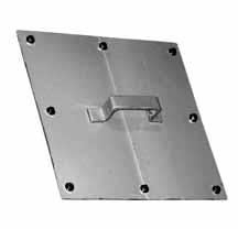 Flanges are available un-drilled or pre-drilled to MK Plastics standard hole pattern and size. Un-drilled rectangular outlet flange is standard on all fans.