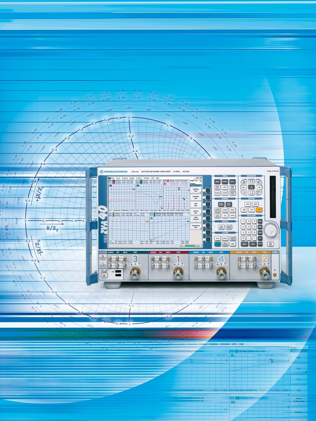 GENERAL PURPOSE 44 448 The high-end network analyzers from Rohde & Schwarz now include an option for pulse profile