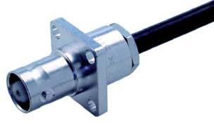 Straight panel cable jacks (female) >forflexiblecables > HUBER+SUHNER full crimp > fastening screws see page 407 instruction/ Mounting hole 25_BNC-50-2-13/133_NE 22641919 U2 (RG 316/U) single 9068 /