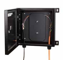 COMPLETE YOUR FIBER CHANNEL The right equipment to connect fiber cable inside your building. Our most popular loaded and unloaded enclosures and shelves.