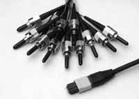 MU looks a miniature SC with a 1.25 mm ferrule. It's more popular in Japan. MT is a 12 fiber connector for ribbon cable. It's main use is for pre-terminated cable assemblies.