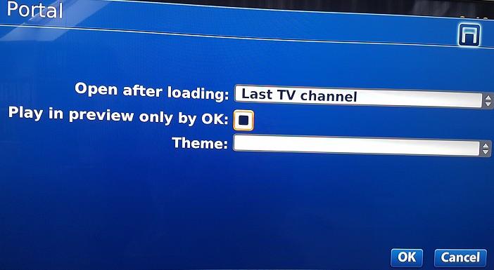 You can choose, how will the TV channel change either instantly by going onto a channel with the help of arrow buttons, or after additionally pressing the OK button.