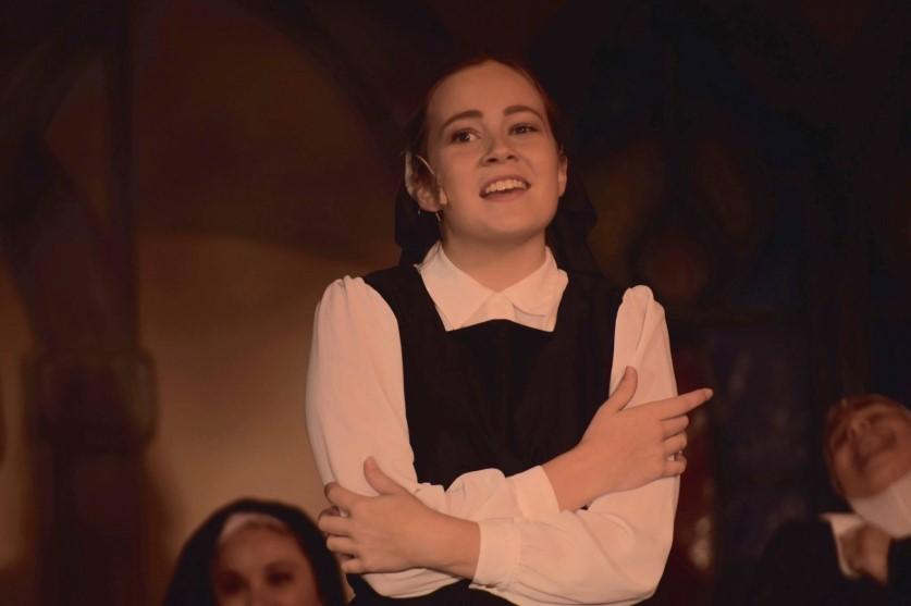 Lexy looks forward to continuing to perform on stage with the OFHS Chorale this year, as well Lexy as Sister Mary Robert as the Cleveland Orchestra Youth Chorus.