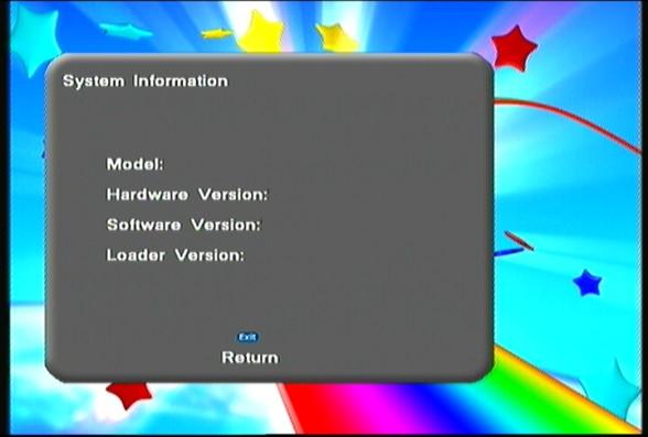 FACTORY RESET: After updating the new software, the PVR will need to be reset to factory defaults.