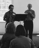 When 1 thought about the reasons why I created this day in the first place - to inspire, teach and bring Northwest oboists together in a non-competitive and supportive environment - one person stood