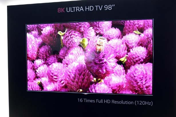 8k Ultra HD Display