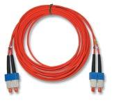 96FLineTM FLine patch cords GigaLine DX 100, 500, 625 Ready-made optical fibre duplex cables for patch field and workplace cabling Type: KL-J-V(ZN)H Sheath material: halogen-free, flame-retardant