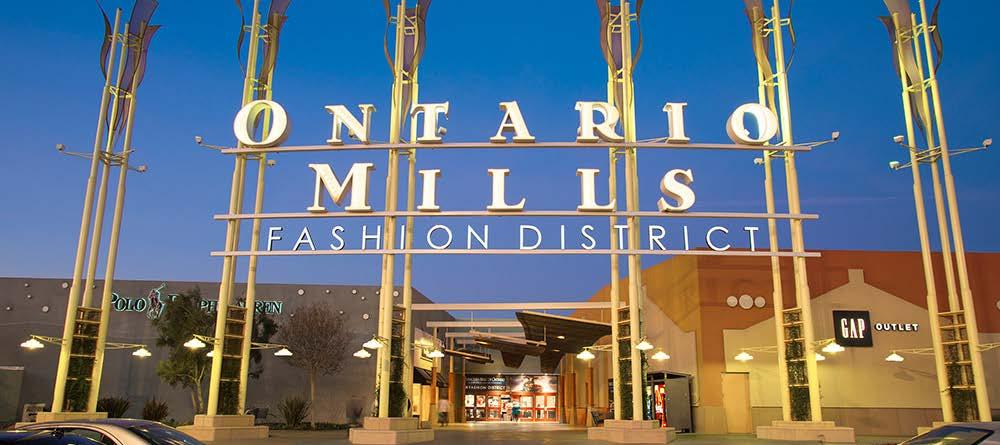 Ontario Mills Mall The Second Friday of the Program (9:30 am 5:00 pm) Ontario Mills, California s largest outlet and value retail shopping destination, is an indoor climate-controlled mall providing