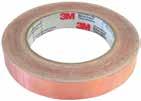 Unlike conventional film backed tapes, this product paper backing construction allows for complete impregnation and saturation of the tape in adjacent layers of insulation.