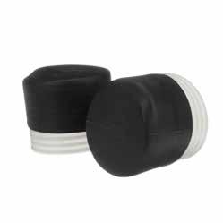 Cold Shrink End Caps 3M Cold Shrink End Caps EC-Series 3M Cold Shrink End Caps EC-Series are close-ended, tubular rubber sleeves that are factory expanded and loaded onto a removable core.