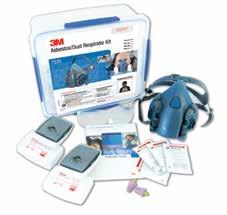 3M gas and vapour cartridges and particulate filters are lightweight, well balanced and provide excellent field of vision when fitted to a respirator.