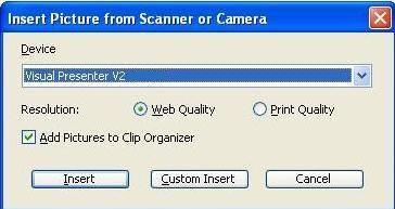 Click [Get Picture] will capture the photos of live images and insert the files in use shown as top right figure. 7.20.